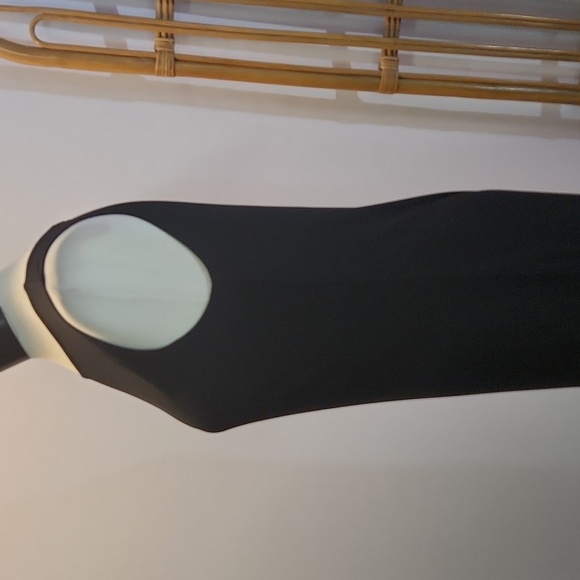 LAUREN Ralph Lauren Black maxi dress sleeveless size M classic luxury minimalist - Picture 3 of 9